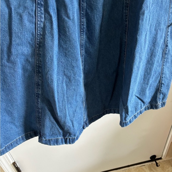 Universal thread denim maxi skirt spring summer - Picture 4 of 5